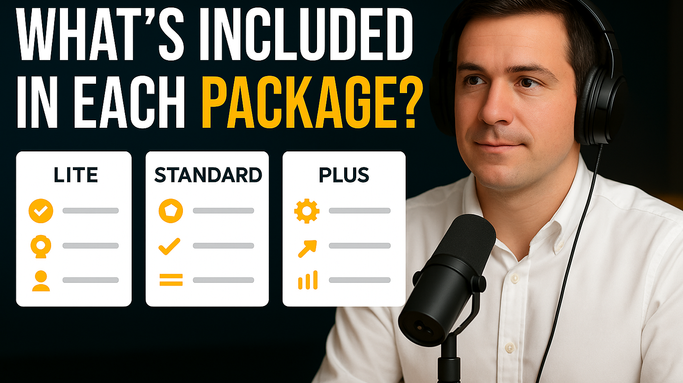 Podcast Production Pricing & Packages: What’s Included? | Graystoke Networks